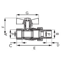 V17 Kuglasti ventil tipa Hercules