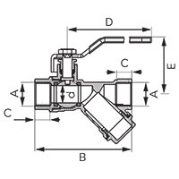 V17 Kuglasti ventil tipa Hercules