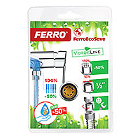 FerroEcoSave water flow limiter, chrome