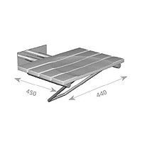 Metalia Hep - foldable shower seat