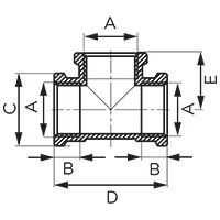 Tee female