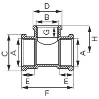 Teu redus filet interior