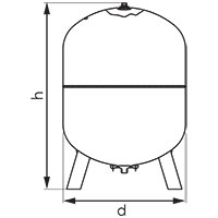 Expansion universal vessel - standing