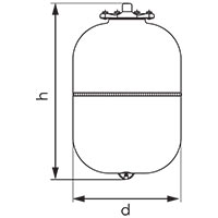 Expansion universal vessel - hanging