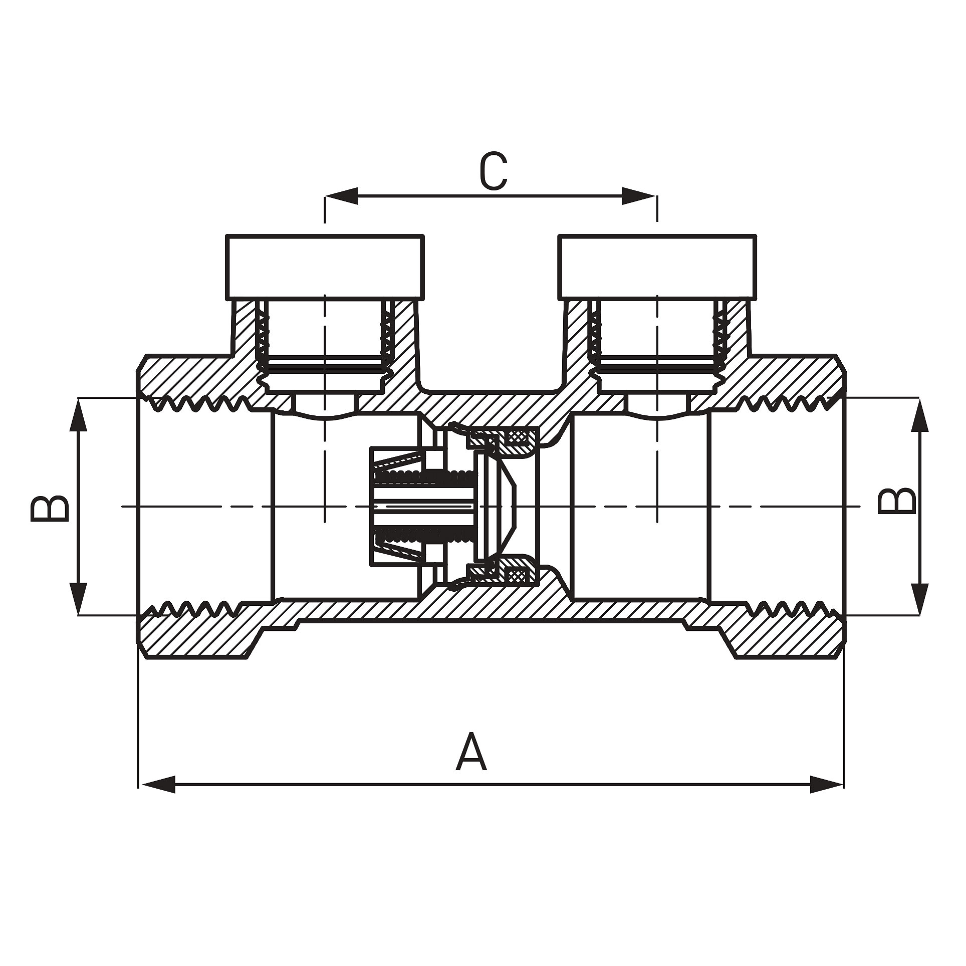 Anti-contamination check valve