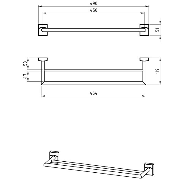 Metalia 12 - portprosop dublu 450