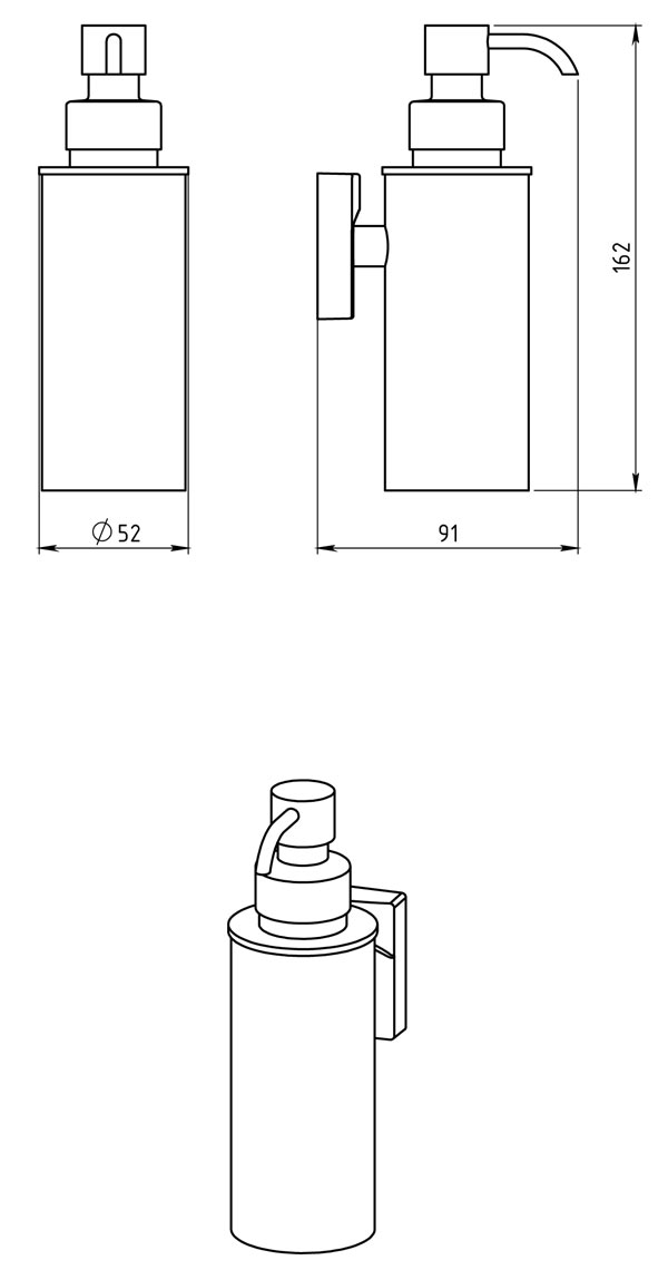 Metalia 12 - distribuitor metalic pentru sapun