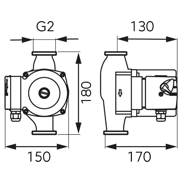 Cirkuliacinis siurblys 32-80