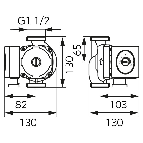 Cirkuliacinis siurblys GPA II 25-4 130