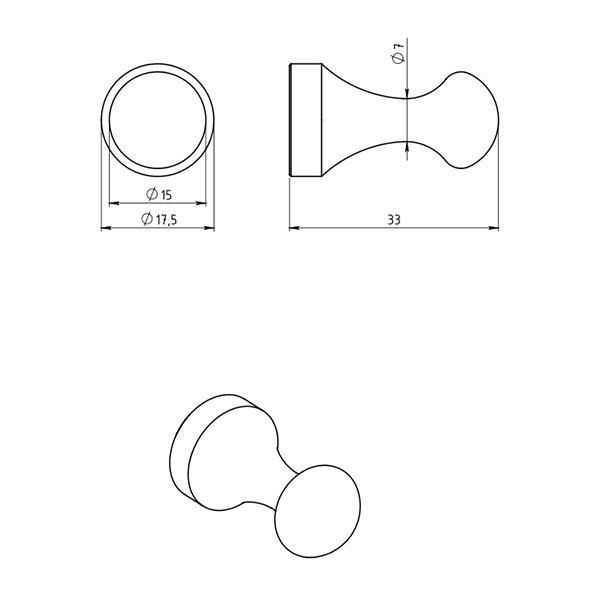 Metalia 1 - single hook