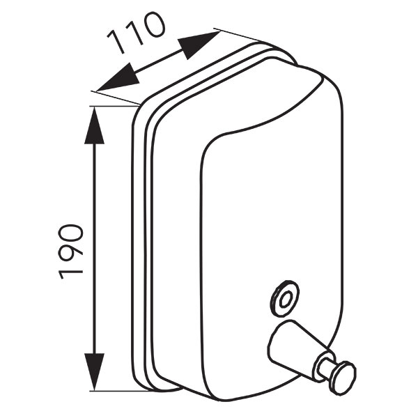 Soap dispenser 900 ml