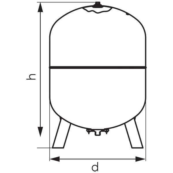 Vessels for heating system – standing