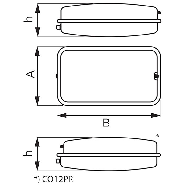 Flat vessels for heating systems