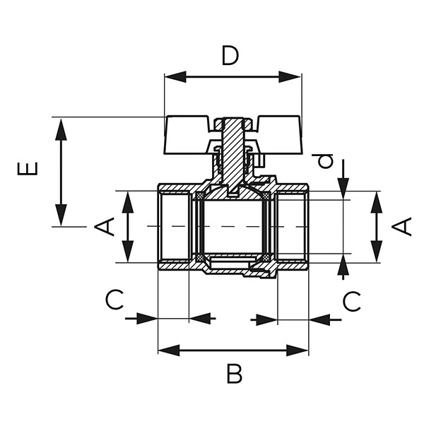 F-Power - rutulinis ventilis