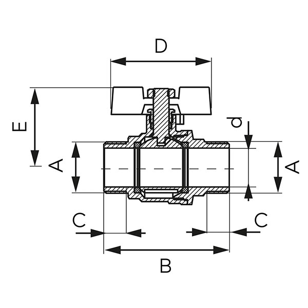 F-Power - ball valve