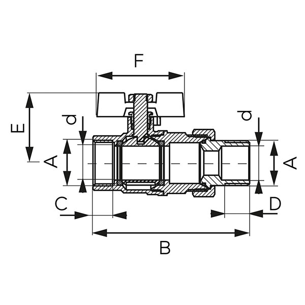 F-Power - rutulinis ventilis