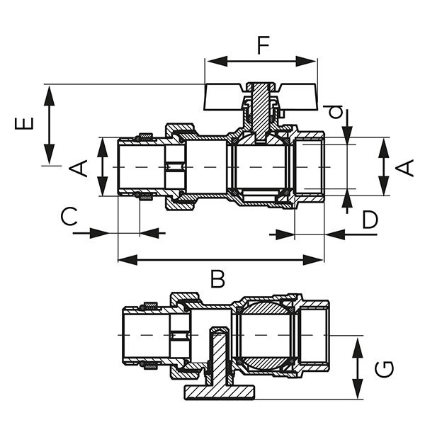 F-Power - rutulinis ventilis