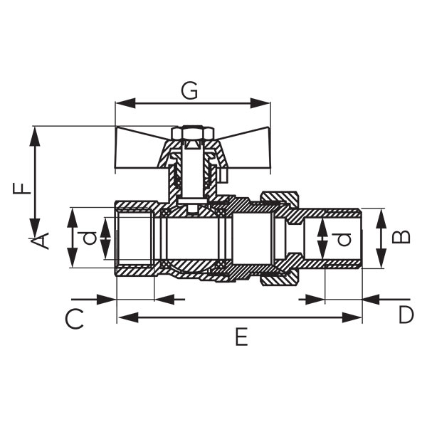 V17 Kuglasti ventil tipa Hercules