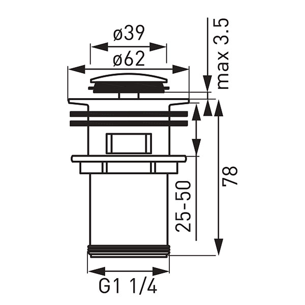 Drain valve G5/4
