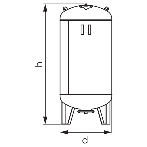 Vessels for solar installations – standing