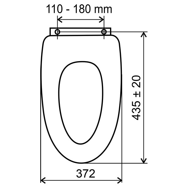 Capac WC, cu soft close, decor marmura, MDF