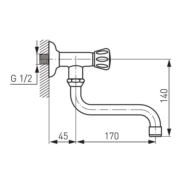 Standard - mješalica/ventil za vodu