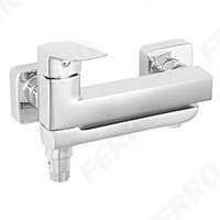 VITTO VERDELINE - Wall-mounted bath mixer with a switch in the spout