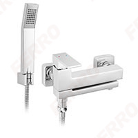 Zicco - Wall-mounted bath mixer with a switch in the spout