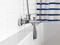 Stratos - wall-mounted bath mixer