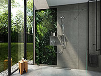 Alba VerdeLine - wall-mounted shower mixer