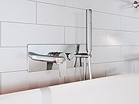 Algeo - Built-in bath mixer