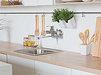 Algeo - Wall-mounted sink mixer