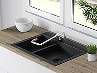 Toledo - standing folding sink mixer