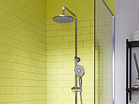 Algeo - rainfall shower system and bath mixer