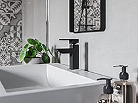 Zicco Black - Standing washbasin mixer