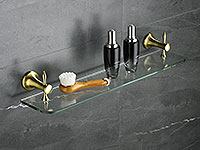 ANTICA glass shelf