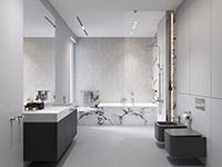 Talassa - Bidet standing mixer, chrome