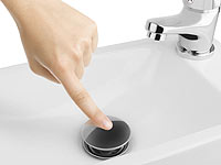 Automatic washbasin plug Clik-clak