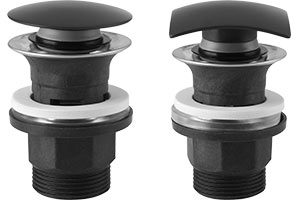 Drain valves G5/4, black