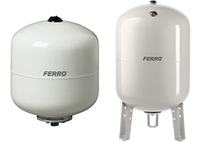 Expansion vessels for domestic water or heating
