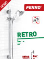 Retro N160 S160A - Окачване за душ