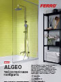 Algeo - rainfall shower system and bath mixer (NP78-BAG13U)