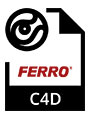 Database of 3D models of FERRO products in C4D format