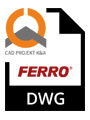 Database of 3D models of FERRO products in DWG format
